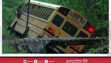 صورة وفاة طالب وإصابة اثنين خطيراً في انقلاب حافلة مدرسية بسومرست الإنجليزية