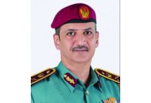 صورة محمد بن راشد يُعيّن راشد المطروشي قائداً عاماً للدفاع المدني في دبي وجمال المهيري نائباً