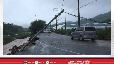 صورة مصرع 10 أشخاص وفقدان 9 آخرين بسبب الأمطار الغزيرة والانهيارات الأرضية في كوريا الجنوبية