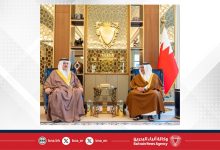 صورة سمو ولي العهد رئيس مجلس الوزراء يؤكد على أهمية تنمية مسارات التعاون المشترك بين السلطتين التنفيذية والتشريعية ودعمه لمواصلة تحقيق المزيد من المنجزات والنجاحات الوطنية بفضل الجهود المشتركة للسلطتين