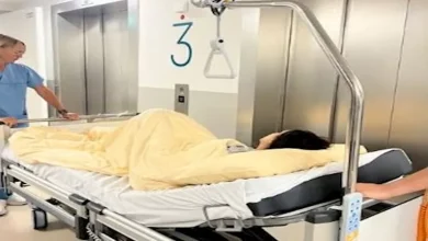 صورة نادية الجندي توجه رسالة لـ أنغام بعد نقلها للمستشفى