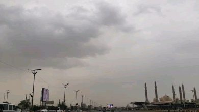 صورة الأرصاد في اليمن تحذر من التواجد في ممرات السيول واضطرب البحر