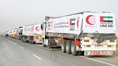 صورة الإمارات تبعث الأمل في قطاع غزة وتكسر حصار الغذاء والماء عن سكانها