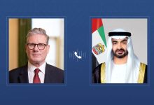 صورة رئيس الدولة ورئيس وزراء بريطانيا يبحثان هاتفياً علاقات البلدين والتطورات الإقليمية