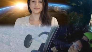 صورة فلسطينية من بيت لحم تستعد للمشاركة في رحلة الى الفضاء