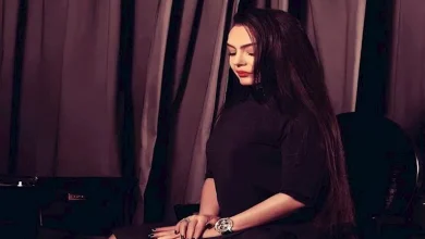 صورة شريهان تكشف صورا نادرة لها في الصغر مع أم كلثوم