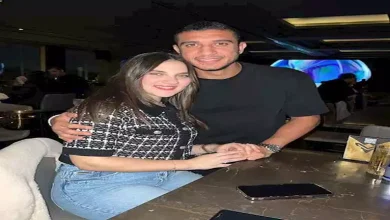 صورة 3 صور رومانسية لرامي ربيعة مع زوجته