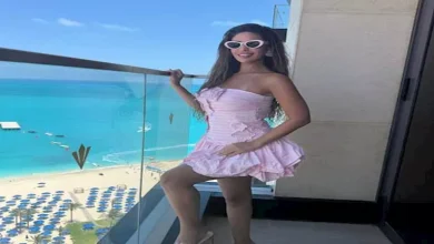 صورة بالصور.. مي سليم تخطف الأنظار من أمام شواطئ العلمين الجديدة