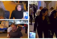 صورة بالصور.. مي عمر وهدى الإتربي في عزاء المخرج سامح عبد العزيز