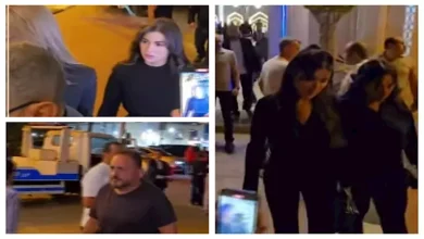 صورة بالصور.. مي عمر وهدى الإتربي في عزاء المخرج سامح عبد العزيز