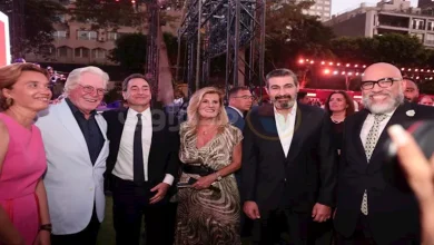صورة بالصور.. حسين فهمي وياسر جلال يحتفلان بالعيد الوطني الفرنسي