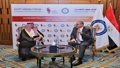 صورة وزير البترول يبحث مع نائب وزير الصناعة السعودي التعاون في قطاع التعدين