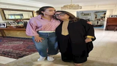 صورة وفاة والدة الفنانة هند صبري