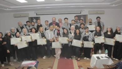 صورة محمد رياض يشهد ختام ورشة الإلقاء بـ”القومي للمسرح” (صور)