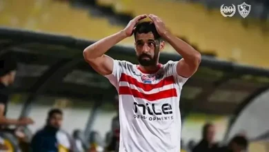 صورة أول تعليق من عبدالله السعيد بعد تجديد عقده مع الزمالك