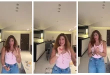 صورة بالفيديو.. شاهد رقص هيدي كرم على أغنية أحمد سعد “مكسرات”‎