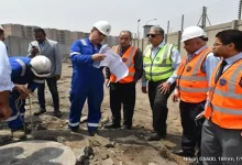 صورة وكيل وزارة البترول يتفقد سلامة منظومة الصرف الصناعي بمسطرد البترولية