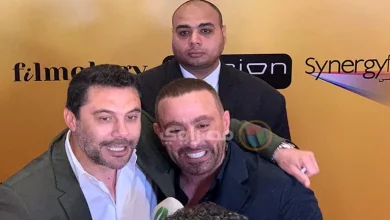 صورة مصطفى شوبير وأحمد حسن.. نجوم الرياضة في العرض الخاص لفيلم “أحمد وأحمد”