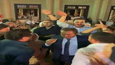 صورة 10 صور لرقص محمد بركات مع ابنته في حفل خطوبتها