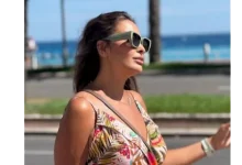 صورة “على البحر”.. 10 صور للفنانة داليا البحيري في فرنسا