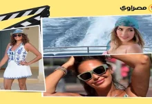 صورة داليا البحيري بفرنسا وميرنا جميل في عرض البحر .. لقطات نجوم الفن خلال
