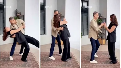 صورة بالفيديو.. رقص محمد فراج وريهام عبدالغفور من كواليس “كتالوج” وبسنت شوق