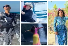 صورة شيماء سيف وهبة مجدي وحنان مطاوع.. 20 صورة للنجمات بـ “المايوه” البوركي
