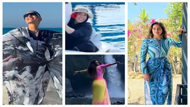 صورة شيماء سيف وهبة مجدي وحنان مطاوع.. 20 صورة للنجمات بـ “المايوه” البوركي
