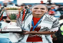 صورة لعبت لفريق ولاد ولبت نداء فلسطين.. حكاية أحلام نصر لاعبة الأهلي؟
