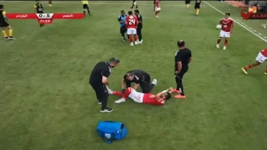 صورة رد ساخر من كريم فؤاد على إصابته بالرباط الصليبي