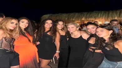 صورة بحضور نجوم ومشاهير.. زينة ترقص في حفل غنائي بالساحل (صور)