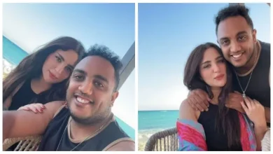 صورة “ملكة جمال”..أوس أوس ينشر صور زوجته والجمهور يعلق