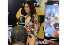 صورة بالصور.. دنيا سمير غانم تصل العرض الخاص لفيلم “روكي الغلابة”