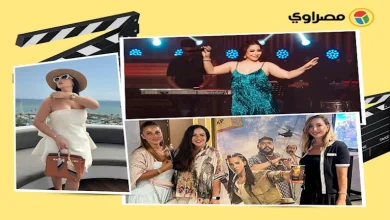 صورة هدى الإتربي بفستان قصير ومي عمر بملابس البحر.. لقطات نجوم الفن خلال 24