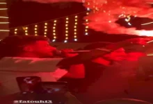 صورة أحمد فتوح مع عصام صاصا من حفل زفاف شقيقته