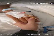 صورة “يارب ما أشوف فيك شر”.. زوجة مران عطية تنشر له 3 صور من المستشفى