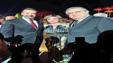 صورة إلهام شاهين تنشر صورا من حفل زفاف حفيد عادل إمام.. وهذا ما قالته