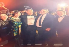 صورة ماذا قالت مي نور الشريف بعد حضورها حفل زفاف حفيد عادل إمام؟ (صور)