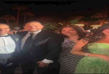 صورة بالصور- ياسمين صبري وعماد زيادة.. نجوم الفن في زفاف حفيد عادل إمام