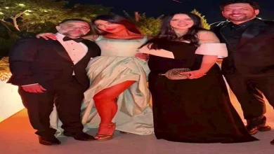 صورة بالصور- يسرا وإيمي سمير غانم وتامر حسني في حفل زفاف حفيد عادل إمام