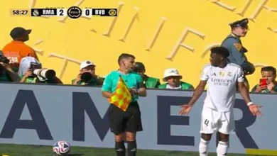 صورة 10 صور للقطة غريبة تسبب فيها نجم ريال مدريد ضد دورتموند
