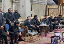 صورة بالصور.. سعد الصغير يقدم واجب العزاء في وفاة المطرب أحمد عامر