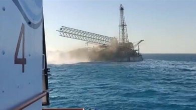 صورة وفاة 4 وإصابة آخرين في غرق «حفار السويس»  أخبار السعودية