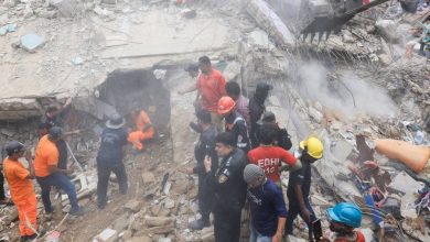 صورة مصرع 7 أشخاص في انهيار مبنى في باكستان  أخبار السعودية