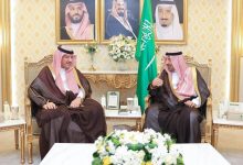 صورة  أمير نجران يستقبل رئيس هيئة الرقابة ومكافحة الفساد  أخبار السعودية