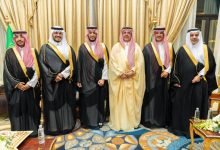 صورة أمراء ومسؤولون يشرفون حفل زواج الحارثي  أخبار السعودية