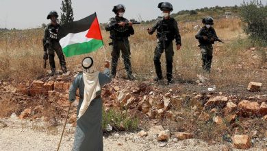 صورة أكدت أن إسرائيل لا تمتلك السيادة على الأراضي الفلسطينية المحتلة  أخبار السعودية