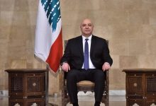 صورة عون عقب تفاوضه مع حزب الله: لا خوف على لبنان  أخبار السعودية