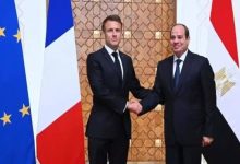 صورة السيسي وماكرون يناقشان جهود الوساطة لوقف إطلاق النار في غزة  أخبار السعودية
