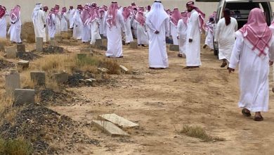 صورة آل كماه يتقبلون العزاء في والدهم بأحد رفيدة  أخبار السعودية
